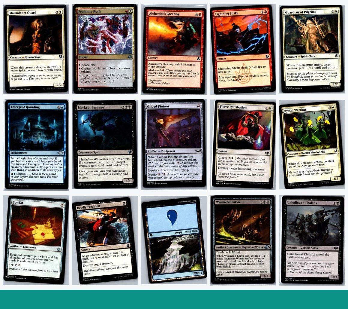 MTG Grab Bag 1 — 80-card bulk lot - sample of the cards in this lot