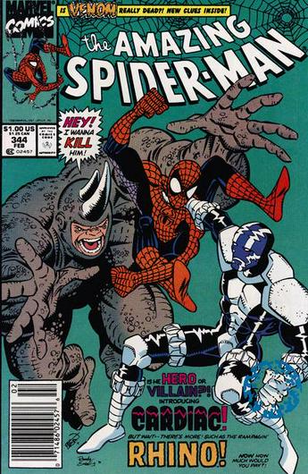 Amazing Spider-Man [Mark Jewelers] #344 (1991) | Amazing Spider-Man