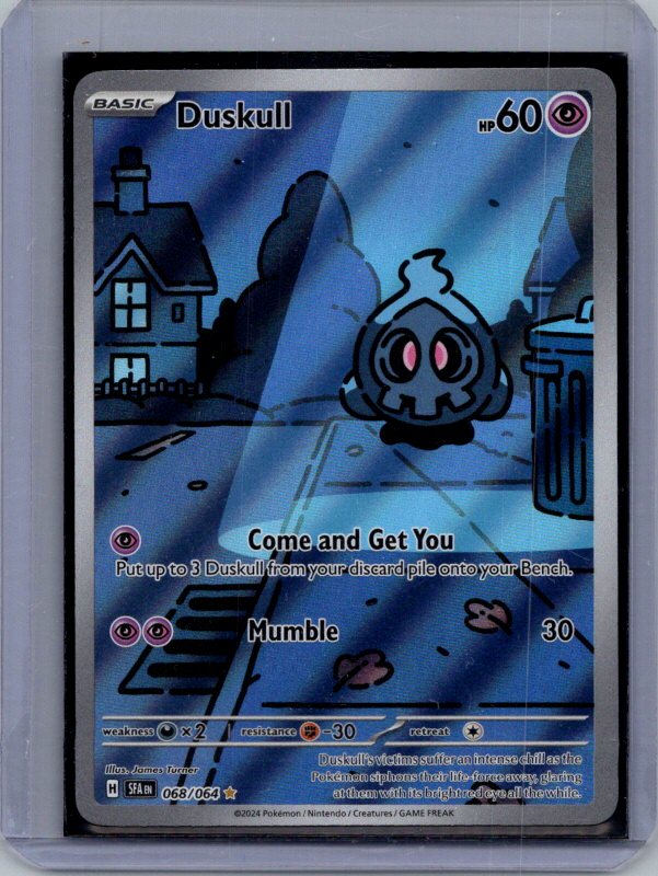 Duskull - Illustration Rare SV: Shrouded Fable 068/064 NM